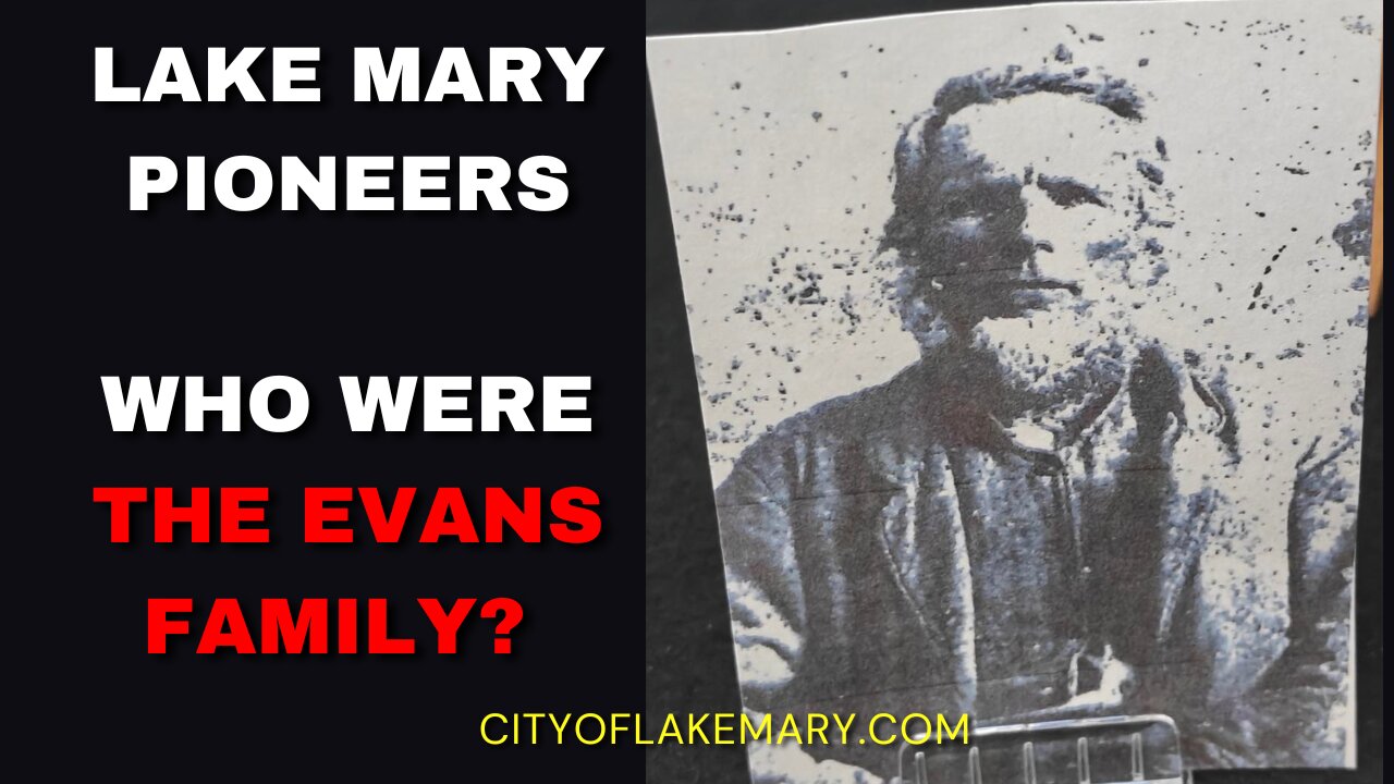 Who was Frank Evans? - Lake Mary History Museum