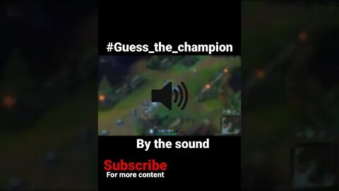 Guess the champion - League of legends | ep 6 #shorts #leagueoflegends #guess_the_champion