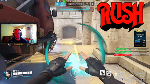 The rush at the end
