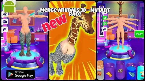 Merge Animals 3D - Mutant race - for Android