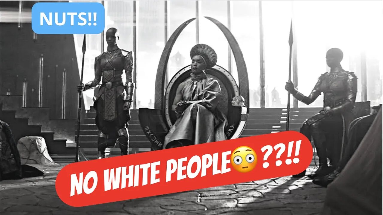 Black Woman DEMANDS That White People Stay Away From The Black Panther Movie Opening Weekend! NUTS😳