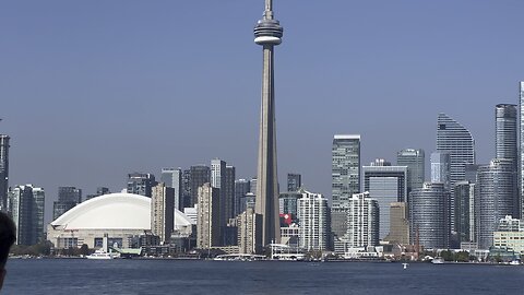 Toronto skyline views from the ferry ⛴️