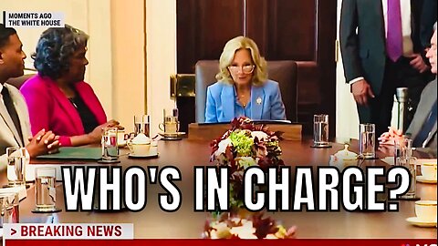 Why was Jill Biden running Joe Biden’s cabinet meeting today?