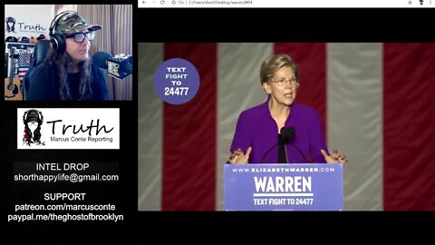 Elizabeth Warren Says, ‘Woman Only’ Got Her Here; New York City Campaign Rally
