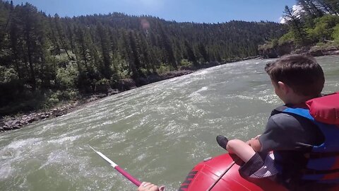 Snake river rafting; Jackson Hole Wy
