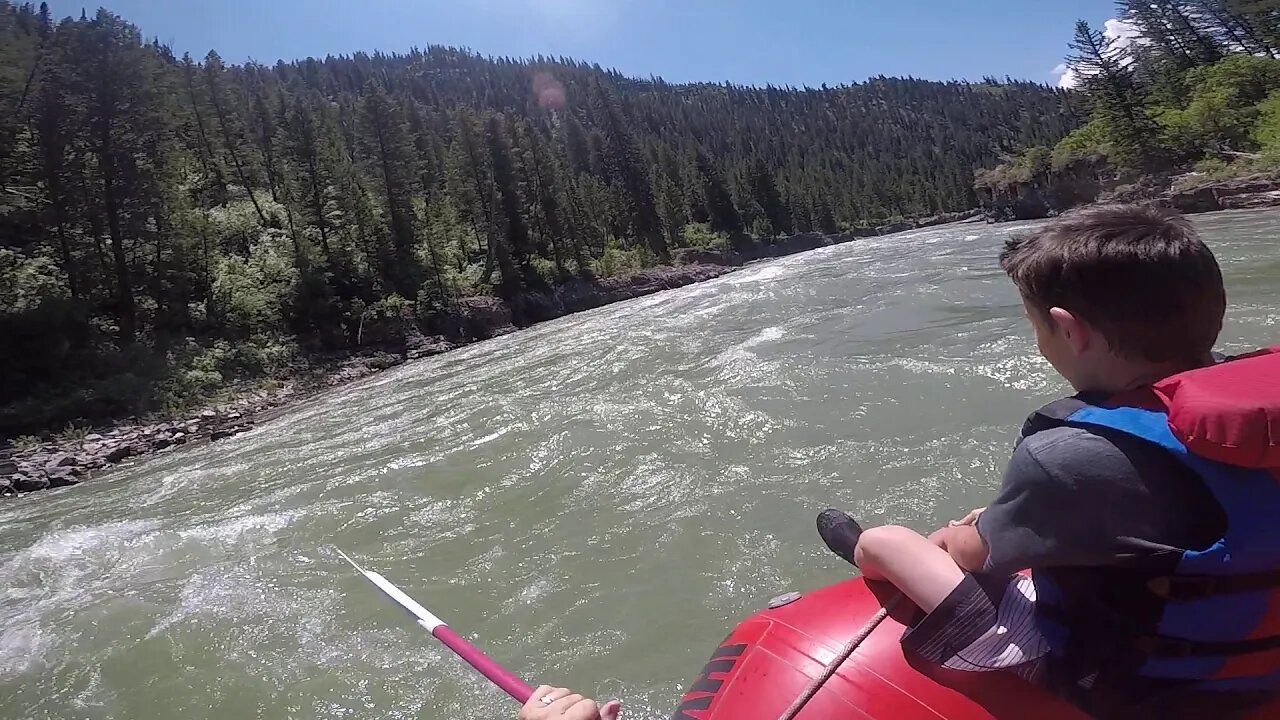 Snake river rafting; Jackson Hole Wy