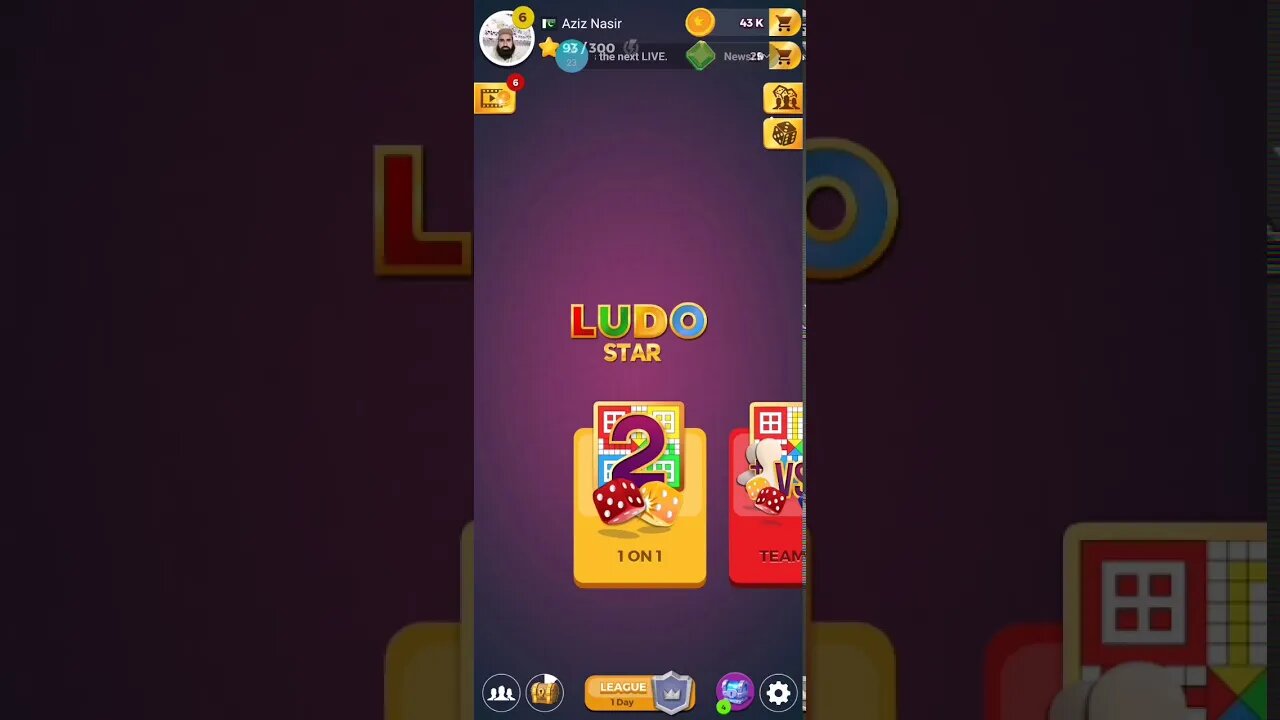 My own playing Ludo Star Game, Sport Ludo