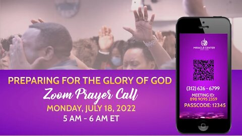 Morning Prayer: Preparing for the Glory of God (Day 1)