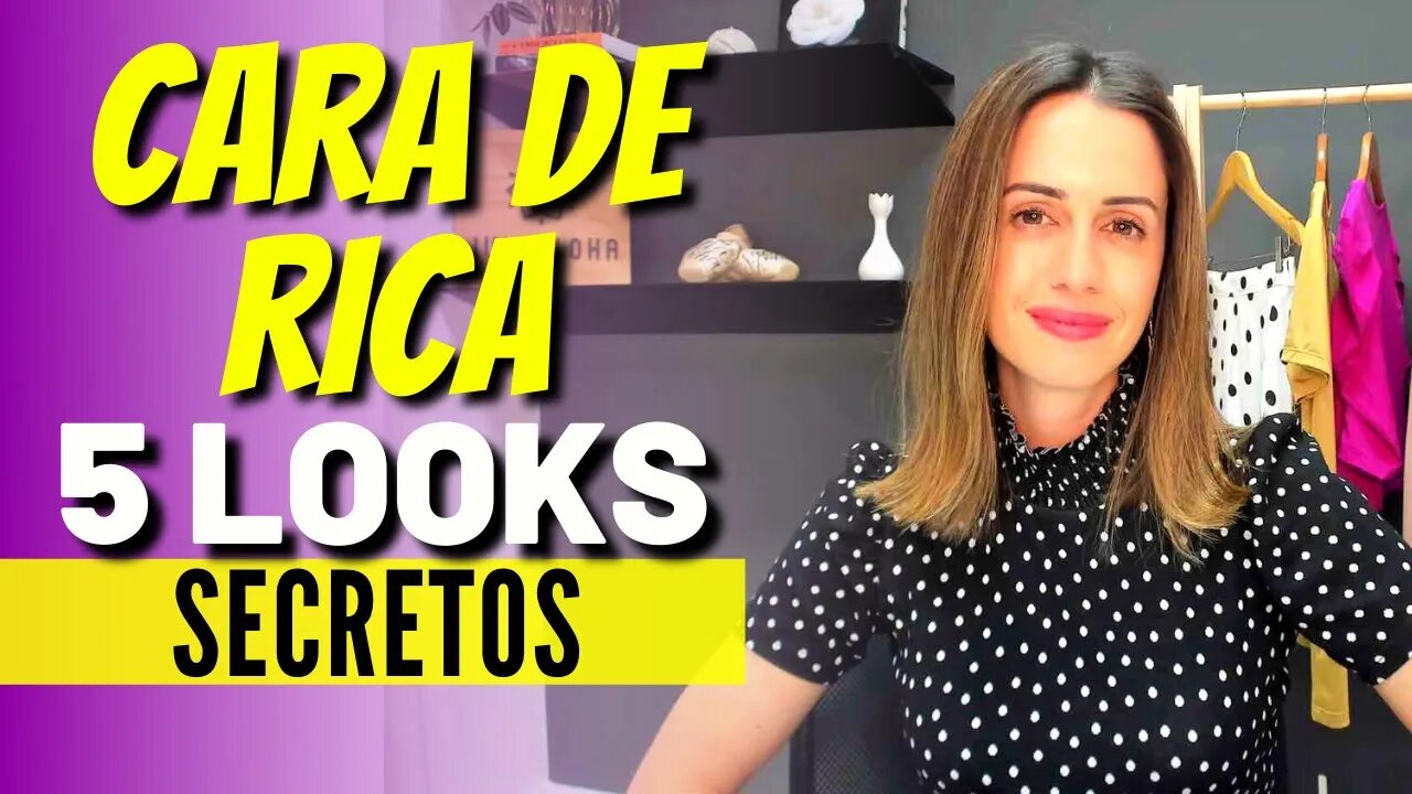 5 Looks Que Te Deixam com Cara de Rica