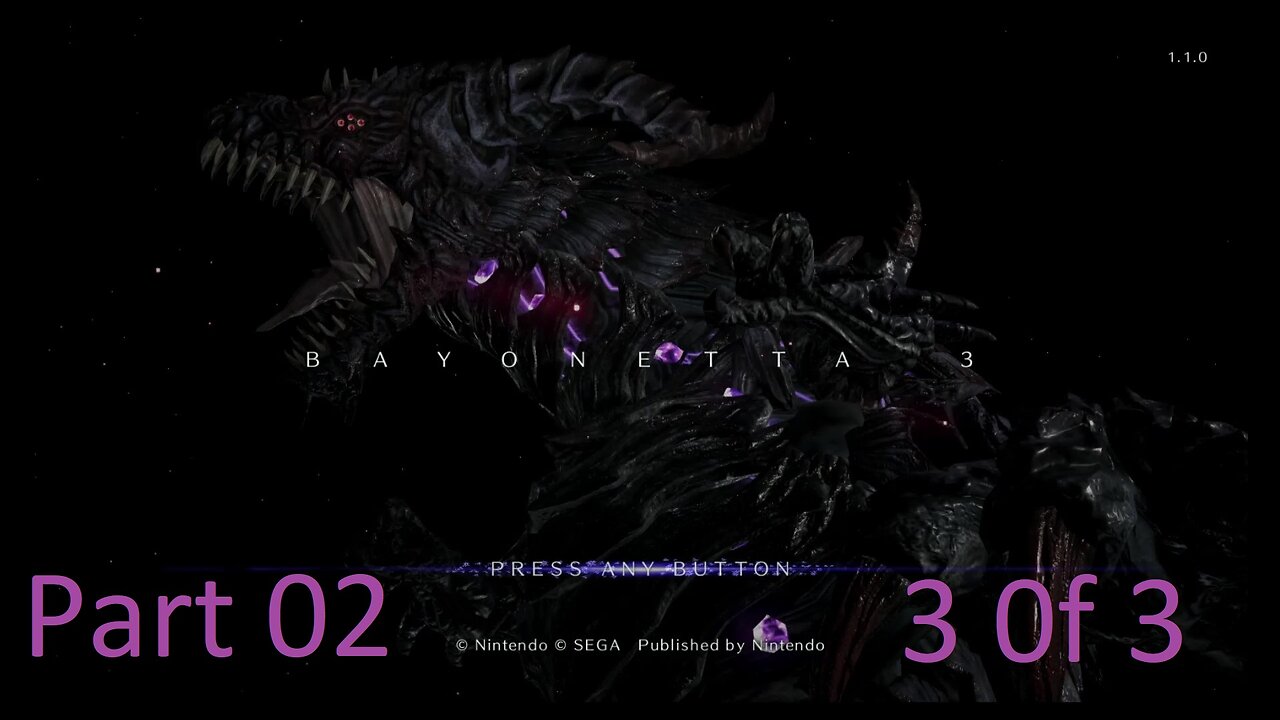 Bayonetta 3 part 02 (3 of 3) WARNING NAIVE ANGEL MODE OFF!