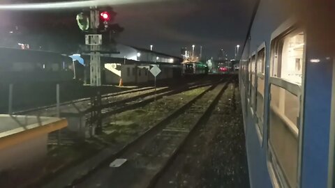 Viajando en la noche en el #trensanmartin