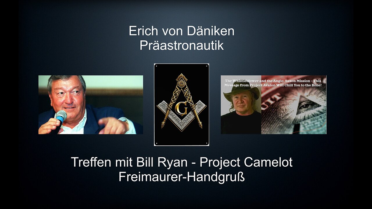 Erich von Däniken - Präastronautik - Treffen mit Bill Ryan - Project Camelot - Disclosure Project