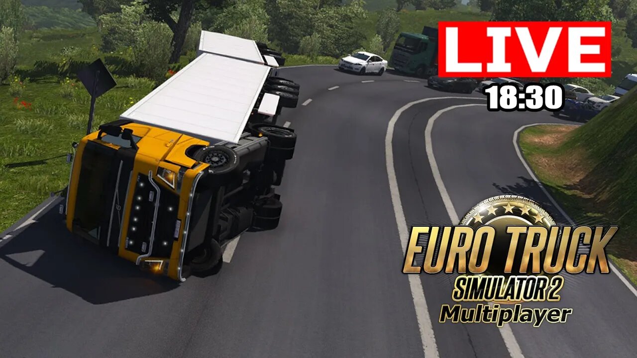 Vem Pra Live! - Euro Truck Simulator 2 - Online / Multiplayer