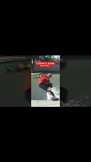 SALBA Lien Tailslide Through the Pocket @ Convict Bowl #stevealba