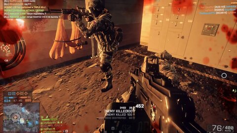 Battlefield 4: quintuple fire nade