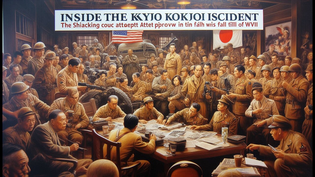 Inside the Kyūjō Incident: The Shocking Coup Attempt in the Final Hours of WWII - Full Documentary