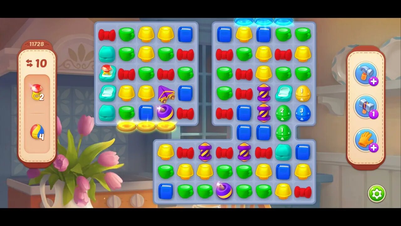 Playrix Homescapes Gameplay Walkthrough Level 11728