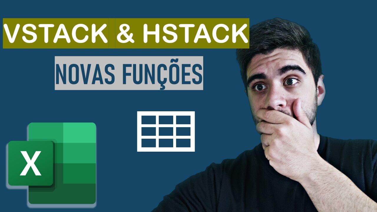 FUNÇÃO VSTACK - APRENDA A JUNTAR TABELAS NO EXCEL