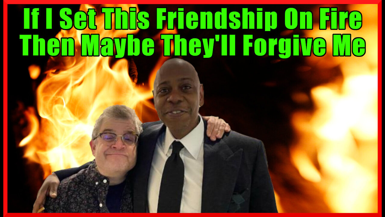 Patton Oswalt Kowtows To The Radical Left, Apologizes For Taking A Pic With Dave Chappelle