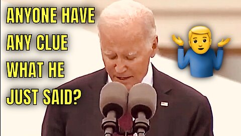 Mumbly Joe Biden Strikes again 🤦‍♂️