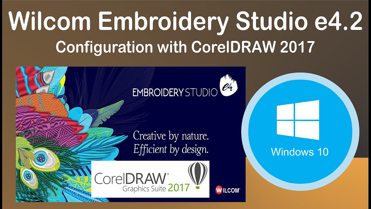 Embroidery Studio e4.2 Graphics Suite 2017 Windows 10