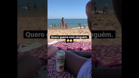 Quero guerra com ninguém.😜