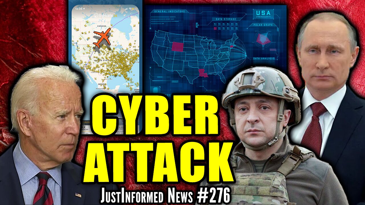 Russian CYBER ATTACK Grounds All US Flights In NATO Proxy War Escalation? | JustInformed News #276