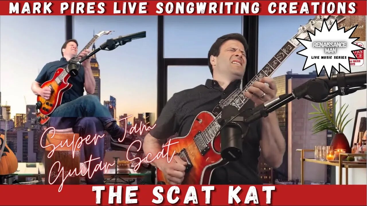 The Scat Kat! Super Guitar Synthisizer Jam on the BeatSeat!