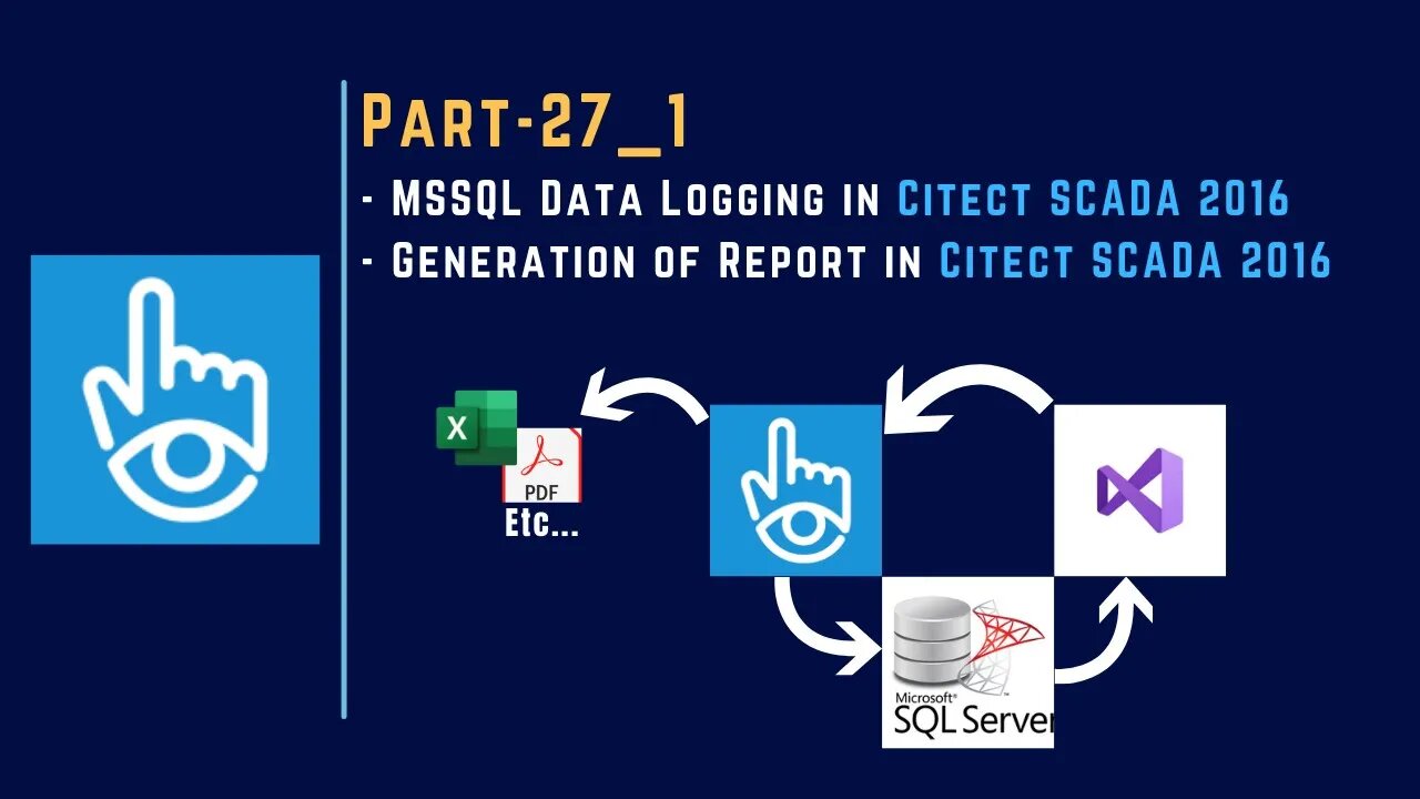 027_1 | How to Generate Report in Citect SCADA 2016 or 2018 |