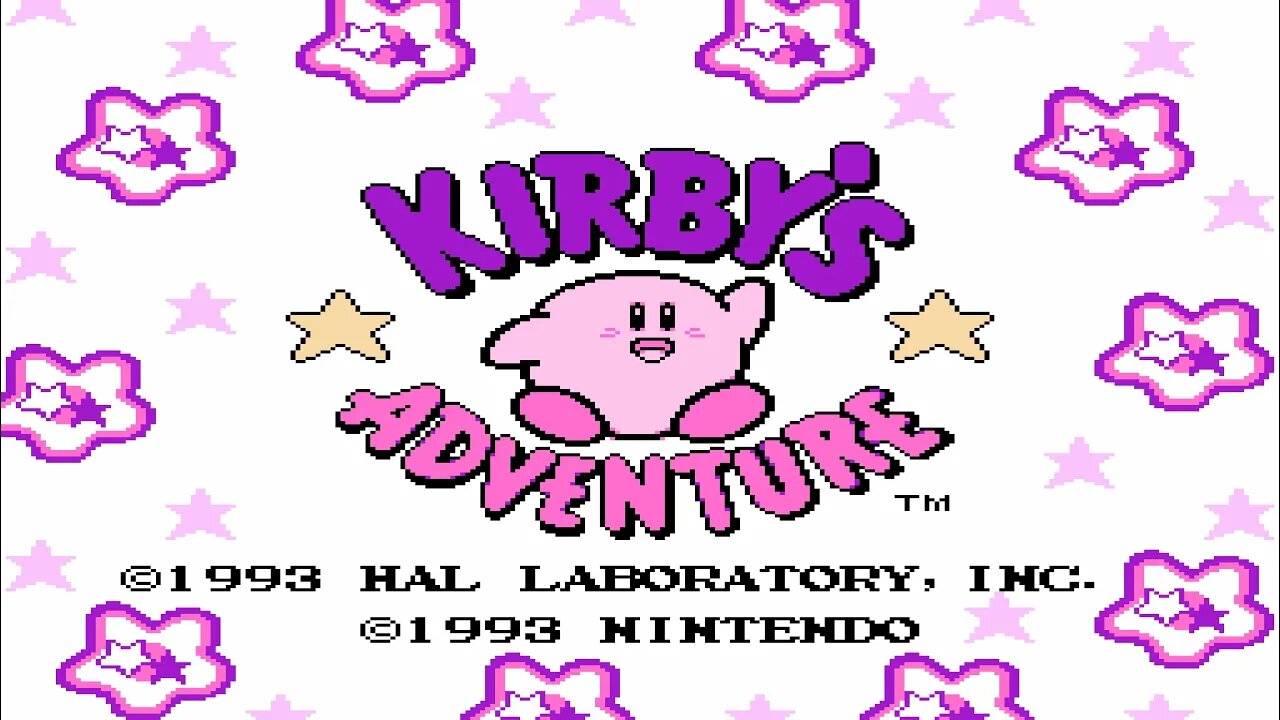 Kirby's Adventure (1993) Full Game Walkthrough [NES]