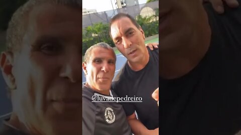 Edmundo imitando o Luva de Pedreiro com Eri Johnson