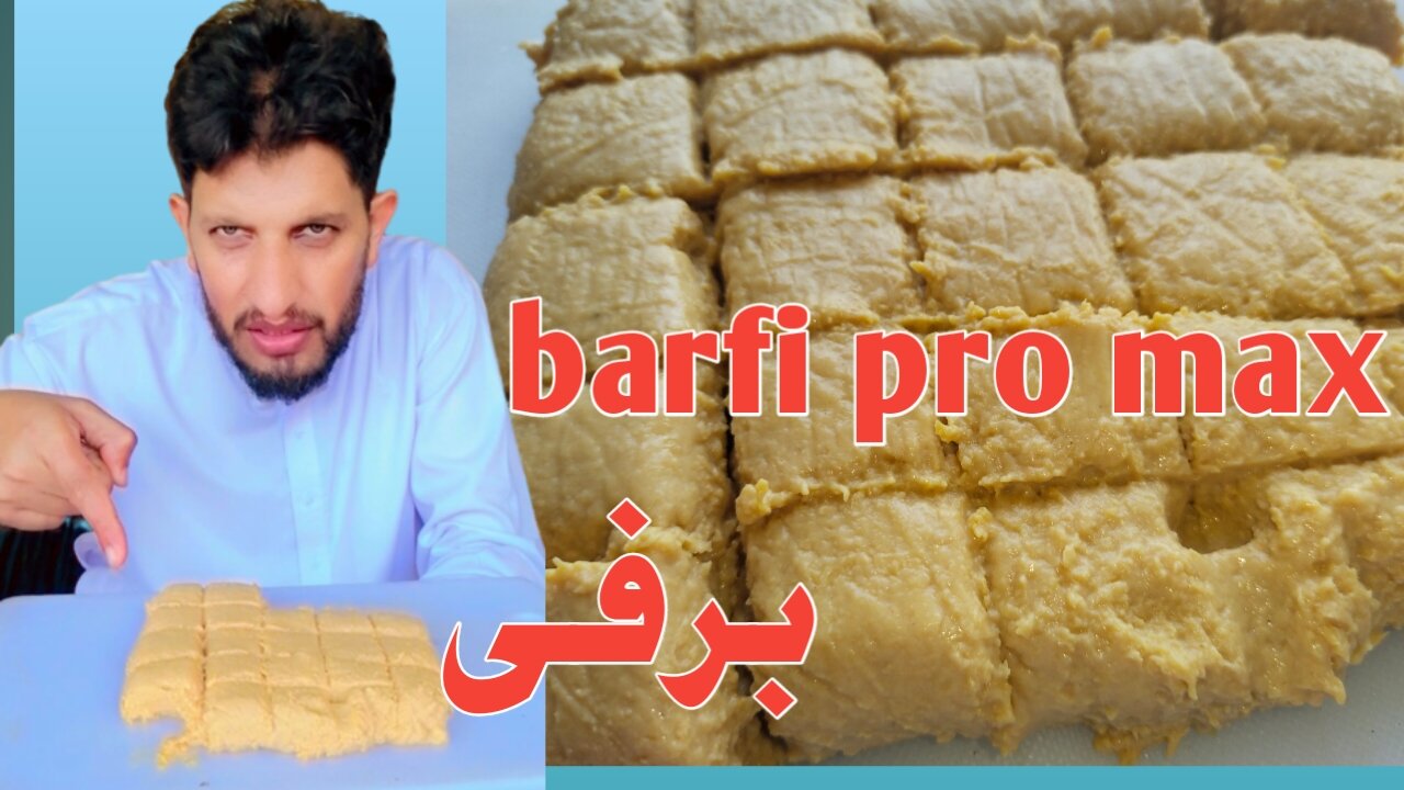 How to make barfi pro max #barfipromax #cookingwithqaisarfoodsecret #rumble