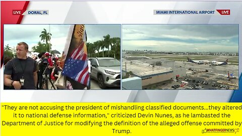 They are not accusing the president of mishandling classified documents...