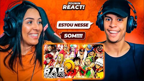 Rap da Pior Geração (One Piece) - Nós Somos a Pior Geração | Theuz | [React Rap Nerd] 🔥