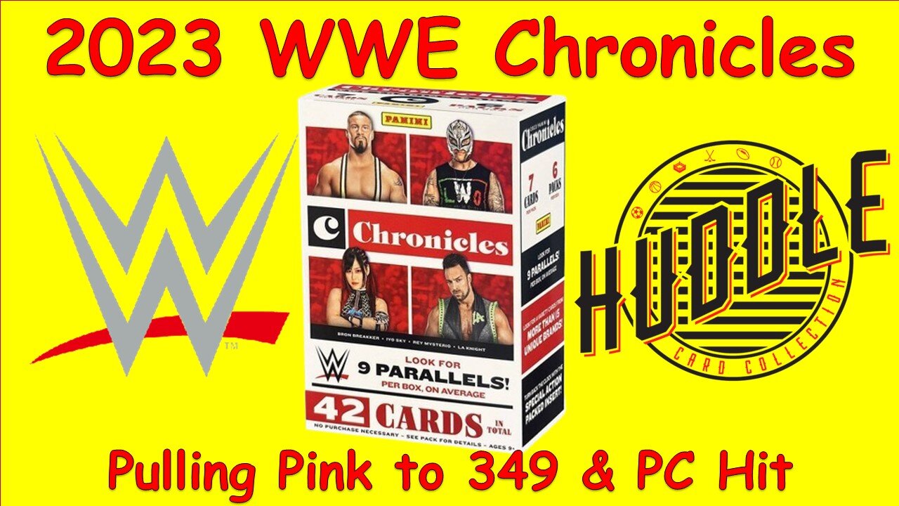 BOOM!! Pulling Pink to 349 & PC Hit 2023 WWE Chronicles Blaster