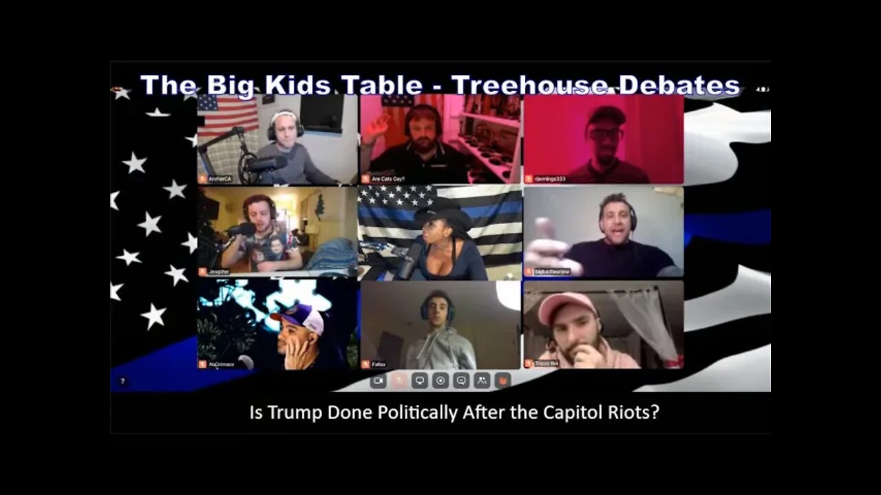 The Big Kids Table Debates - When Will Society Stop Open Racism Against White People?