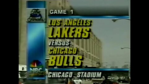 1991-06-02 NBA Finals Game 1 Los Angeles Lakers vs Chicago Bulls