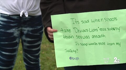 Protest held in Dundalk in response to school violence