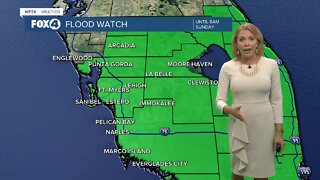 Tropical system to bring heavy rainfall on Friday into Saturday