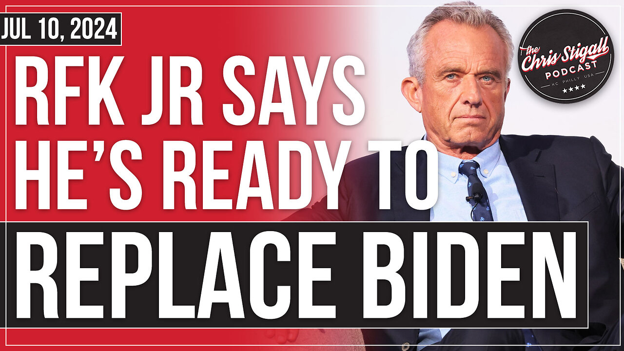 RFK Jr Says He’s Ready To Replace Biden