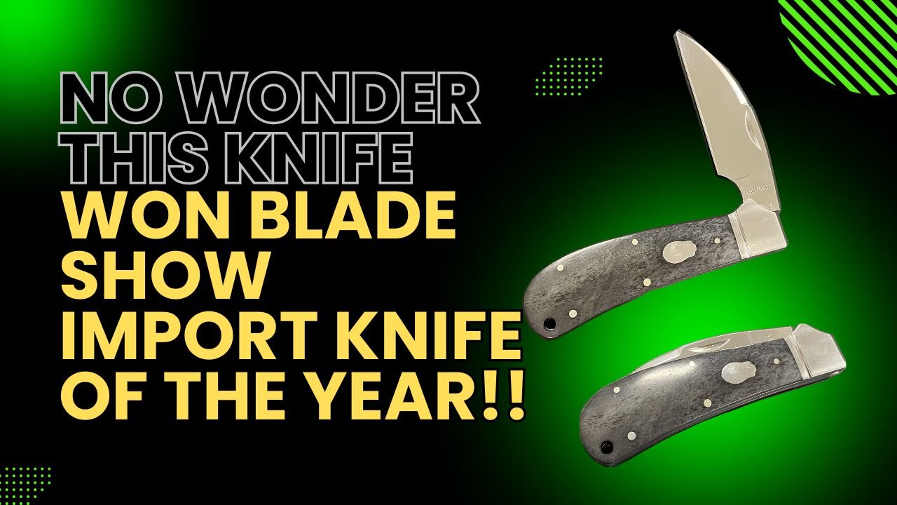 THE BEST TRADITIONAL FOLDING KNIFE EVER? I THINK SO!