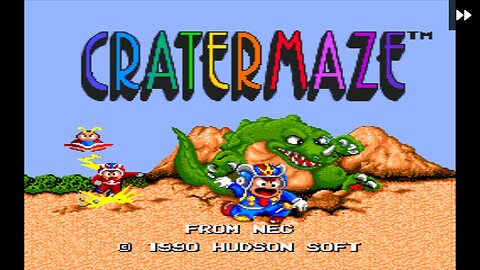 CraterMaze - (TG-16) 1/2 - Beat 'em and Cheat 'em!