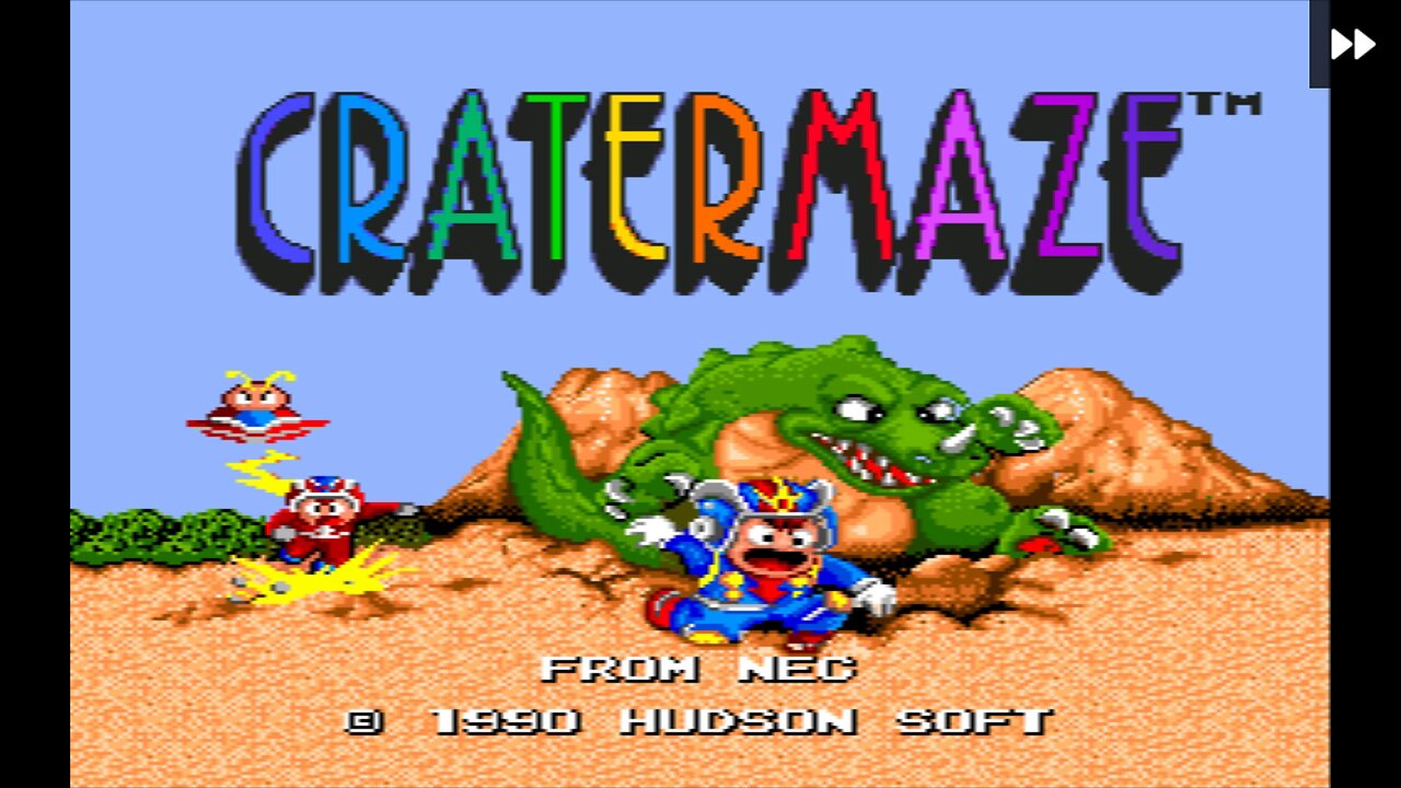 CraterMaze - (TG-16) 1/2 - Beat 'em and Cheat 'em!