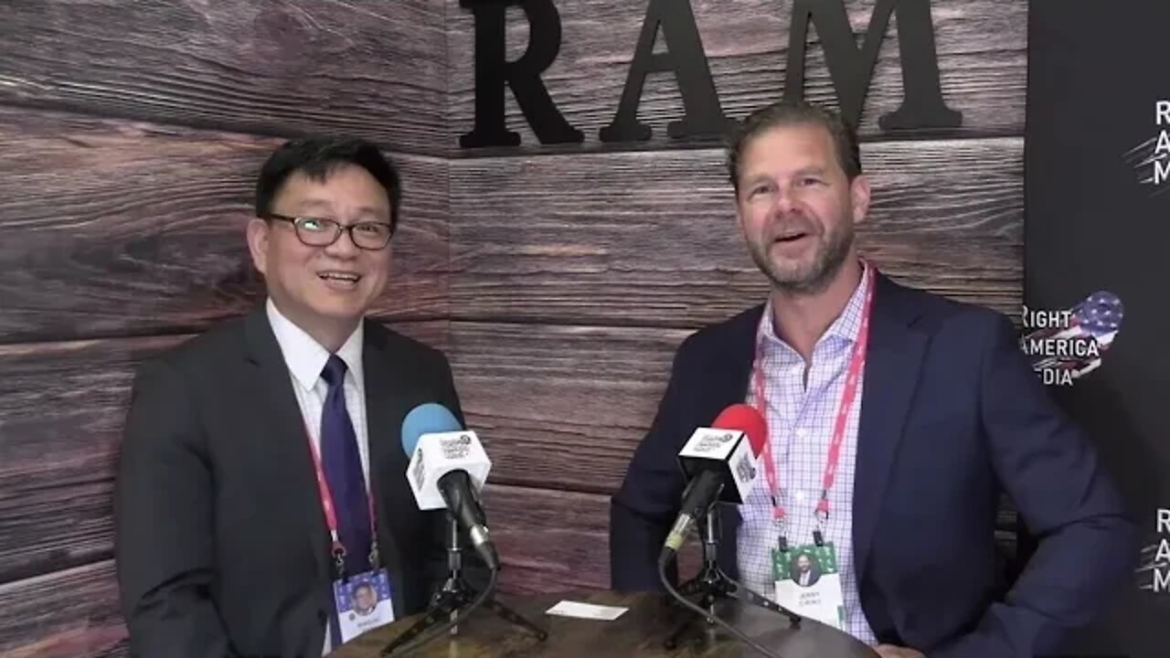 CPAC 2022 Dallas Right America Media Interview with Joe Wang of Epoch Times.