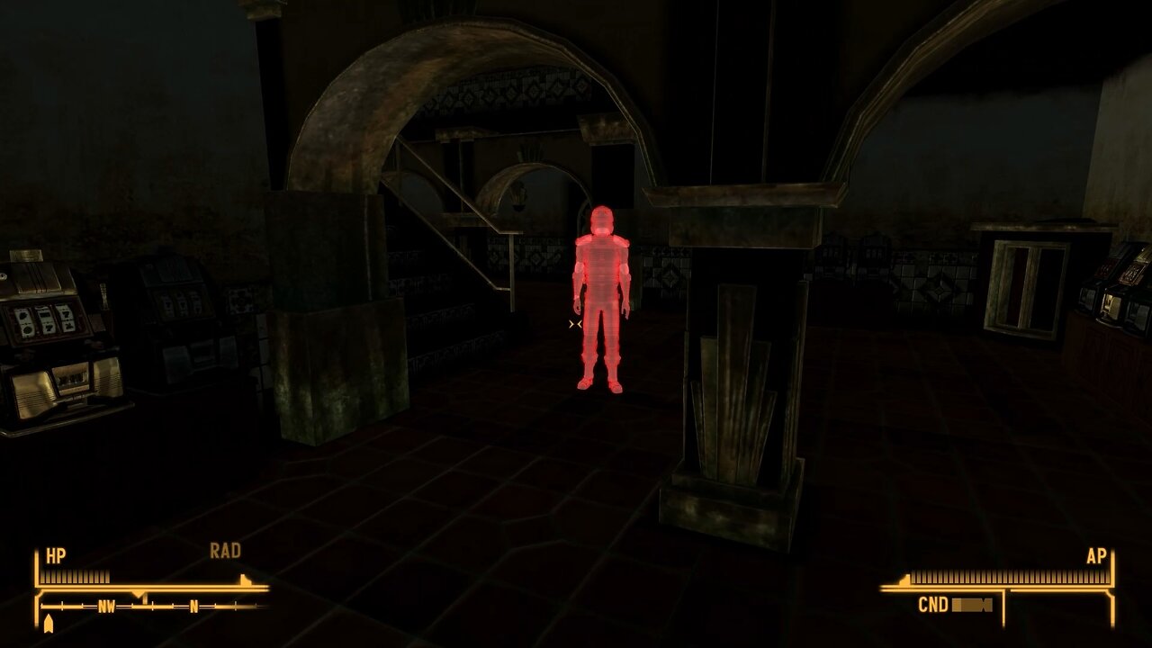 These holograms are lethal (Fallout: New Vegas)