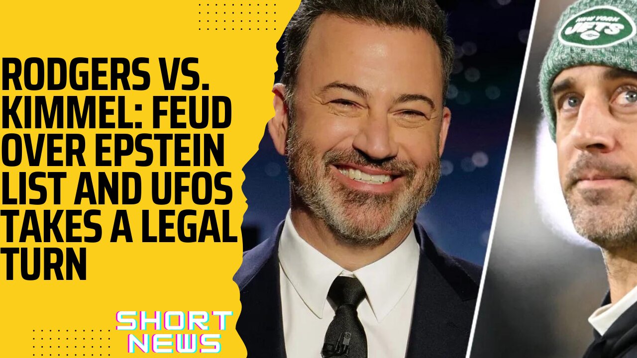 Rodgers vs. Kimmel: Feud Over Epstein List and UFOs Takes a Legal Turn || Short News