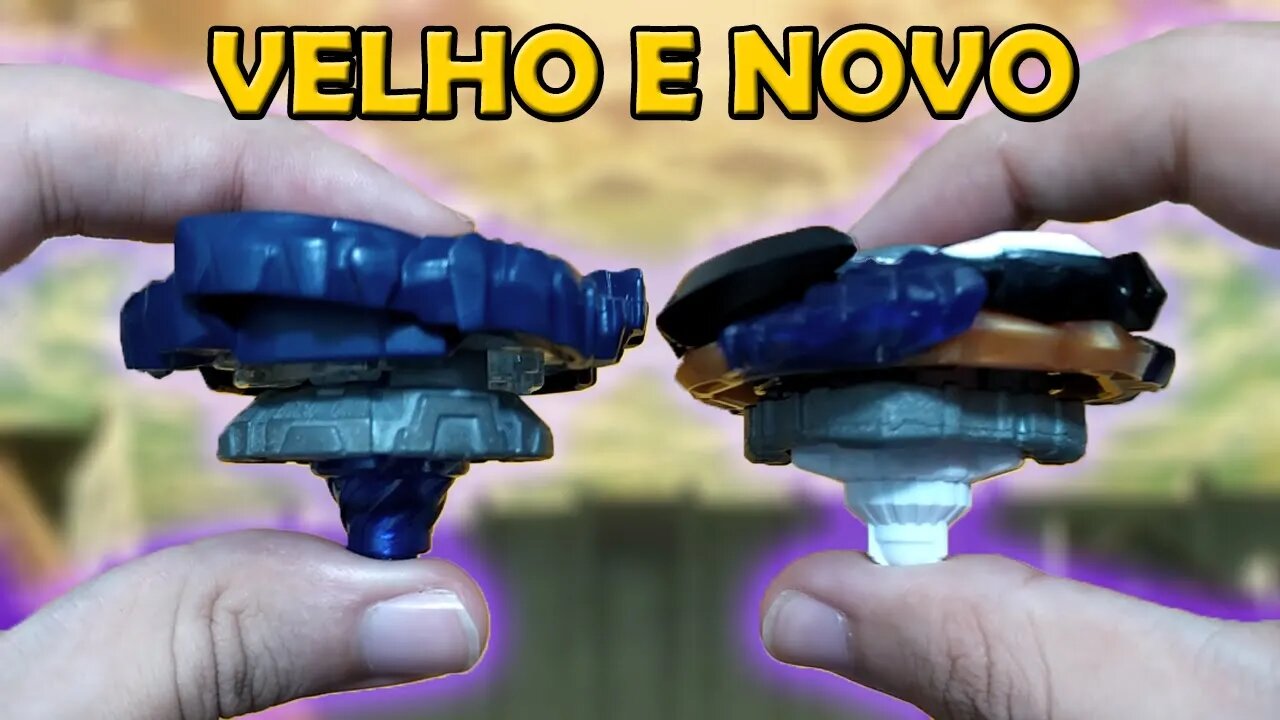 BEYS NOVOS com PEÇAS VELHAS | Testando combos Dynamite Battle com Peças Antigas