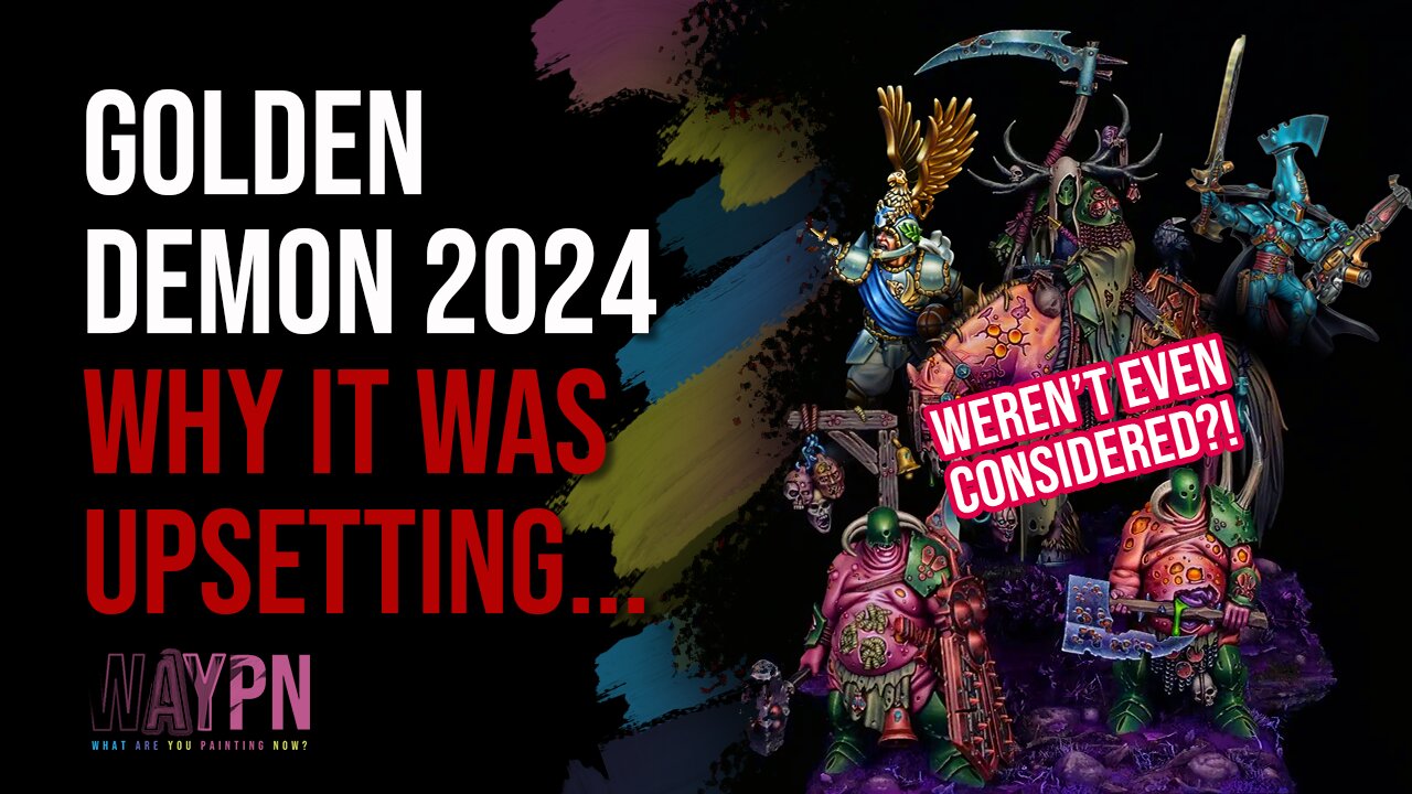 What's the drama with Golden Demon 2024 Essen?