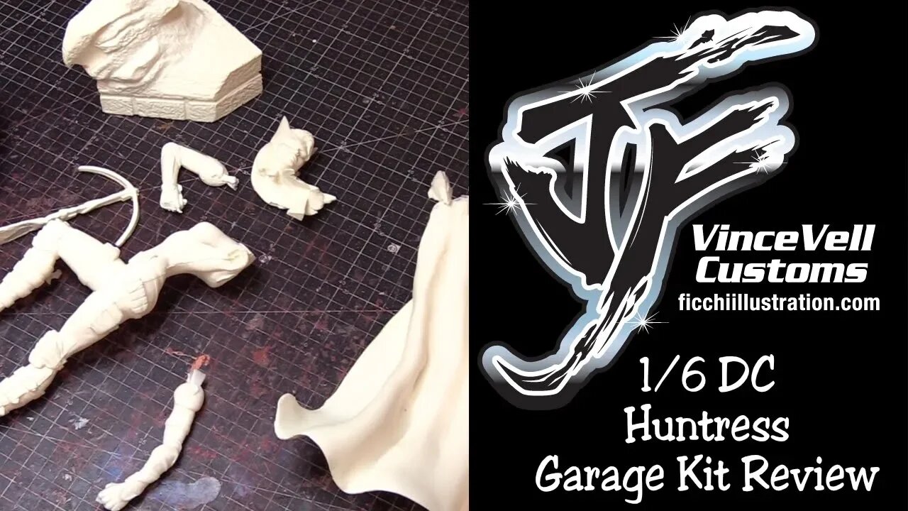 DC 1:6 Huntress Garage Kit Review