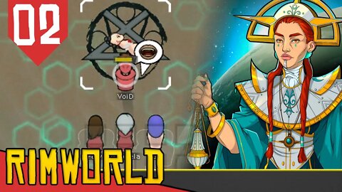 Primeiro SACRIFICIO e Primeiro Escravo - Rimworld Ideology #02 [Gameplay PT-BR]